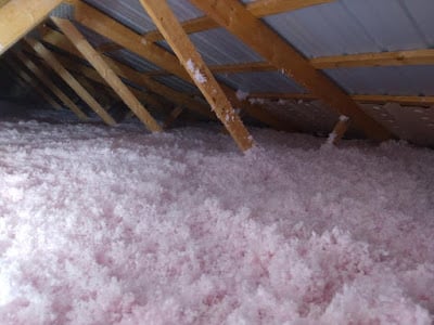 Blown-in attic insulation services