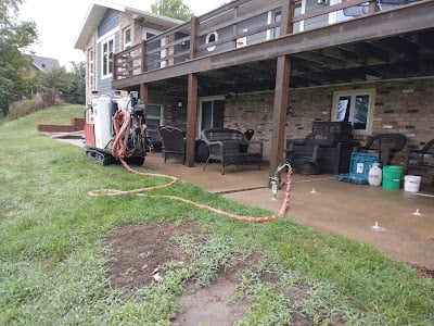 Concrete lifting and slab leveling with polyurethane foam